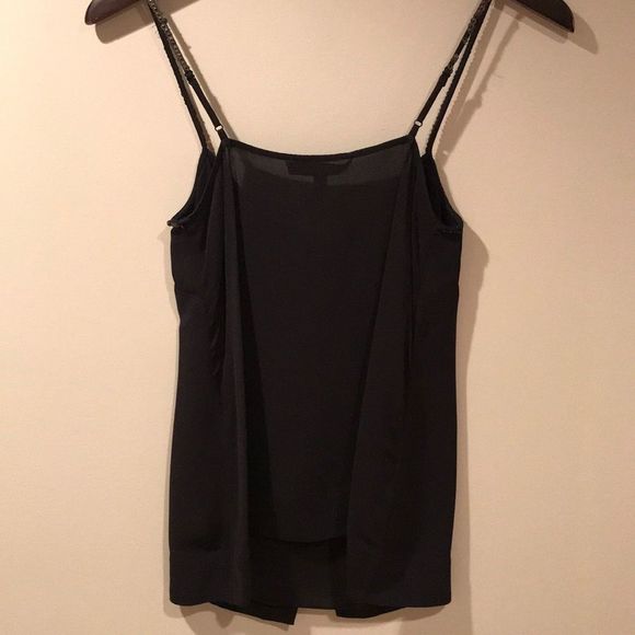 BCBGMAXAZRIA Sequin Silk Cami Top - Picture 8 of 10